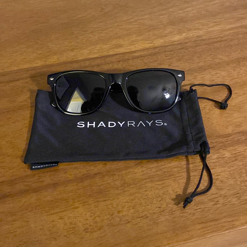 Shady rays Sunglsses. NWOT. Blackout style